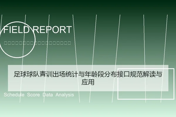 足球球队青训出场统计与年龄段分布接口规范解读与应用
